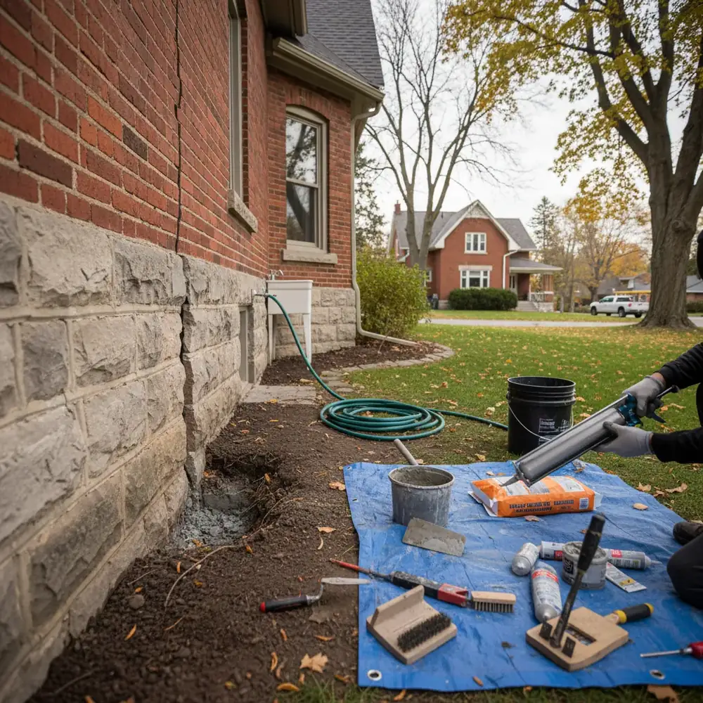 Foundation Crack Repair